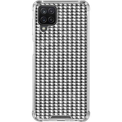 Houndstooth Black/White Galaxy Cases